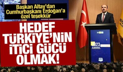 Başkan Altay: “Konya’yı ülkemizin en önemli itici gücü haline getirmek için çalışıyoruz”