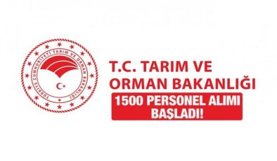 Tarım ve Orman Bakanlığı 1500 personel alımı sona eriyor! İŞKUR üzerinden nasıl başvuru yapılır?