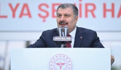 Antalya Şehir Hastanesi’nin açılışında Bakan Koca’dan çarpıcı açıklama