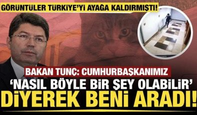 Bakan Tunç: Cumhurbaşkanımız kedi Eros için beni aradı