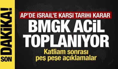 BMGK Gazze gündemiyle toplanıyor… AB ve Rusya’dan peş peşe açıklamalar