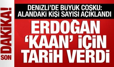 Cumhurbaşkanı Erdoğan ‘KAAN’ için tarih verdi