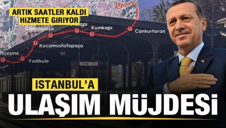 İstanbul’a ulaşım müjdesi! Tarihi proje Erdoğan’ın katılımıyla hizmete giriyor!