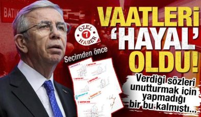 Seçim öncesi vaatleri ‘hayal’ oldu! Mansur Yavaş’ın 58 km metro hattı nerede?