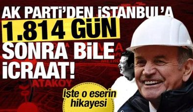 AK Parti’den İstanbul’a 5 yıl sonra bile icraat! İmamoğlu’nun açtığı metro Topbaş’ın eseri