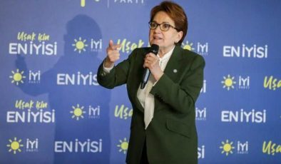 Akşener: Diyorlar ki Erdoğan’a oy istiyor…