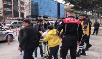 Polisi şehit eden katilin yakınları adliyede bir polise saldırdı!