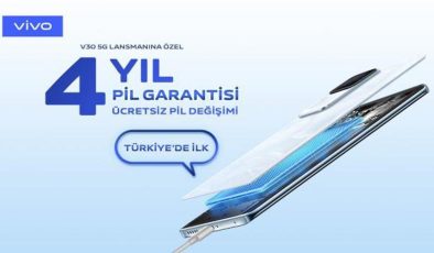 vivo’dan Türkiye’de bir ilk daha! 4 yıl pil sağlığı garantisi verdi