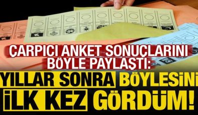 Abdülkadir Selvi, çarpıcı anket sonuçlarını paylaştı: Yıllar sonra ilk kez…