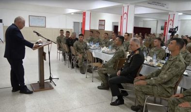 Bakan Güler: Kıbrıs Türk’ünün haklarını koruma kararlılığına sahibiz