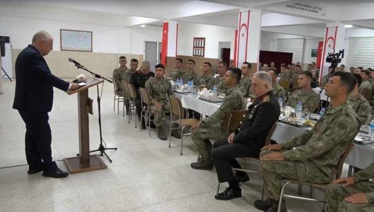 Bakan Güler: Kıbrıs Türk’ünün haklarını koruma kararlılığına sahibiz