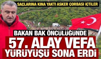 Çanakkale’de destanlaşan kahramanlar ’57. Alay Vefa Yürüyüşü’ ile anıldı