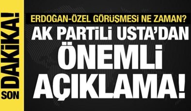 Erdoğan-Özel görüşmesinde neler konuşulacak? AK Partili Usta’dan önemli açıklama