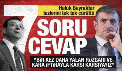 Son dakika… Haluk Bayraktar’dan çirkin algı operasyonuna 7 soru 7 cevap!