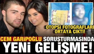 Otopsi fotoğrafları ortaya çıktı! Cem Garipoğlu soruşturmasında yeni gelişme…