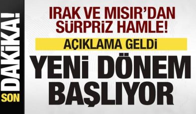 Türkiye, Mısır ve Irak’tan sürpriz hamle! Yeni dönem başlıyor