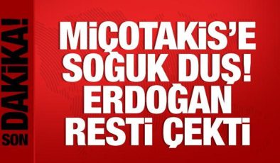 Cumhurbaşkanı Erdoğan’dan Miçotakis’e Hamas resti!