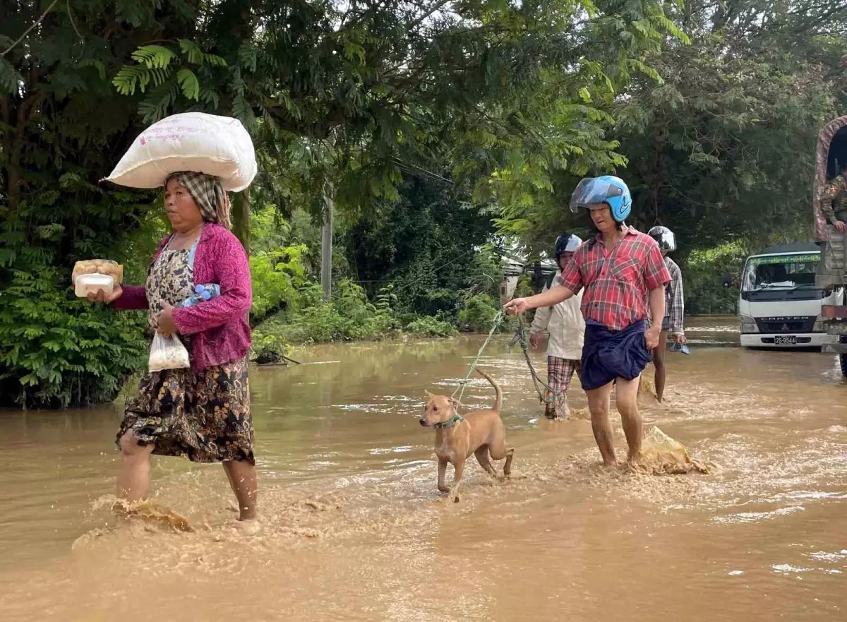 Myanmar’da Sel ve Toprak Kayması: 74 Ölü