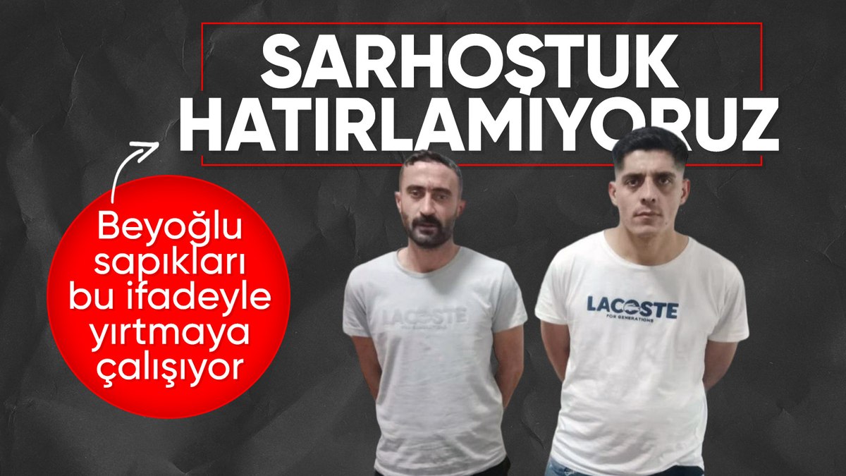 Beyoğlu tacizcisinin ifadesi ortaya çıktı! ‘Sarhoştum hatırlamıyorum’