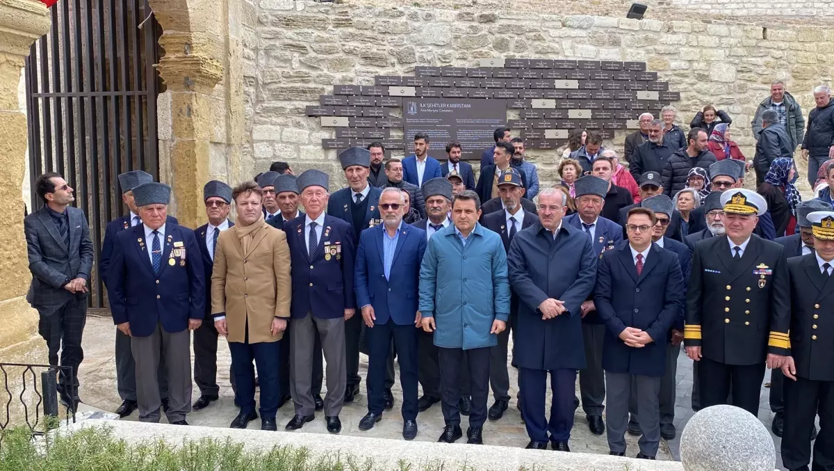 Çanakkale Savaşları’nın ilk şehitleri, törenle anıldı