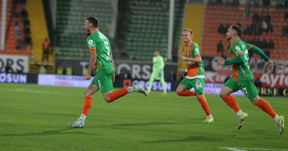 Alanyaspor: 3 – Gaziantep FK: 0 | MAÇ SONUCU