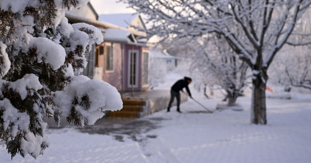 Meteoroloji’den bu bölgeler için yoğun kar uyarısı! Buzlanma ve don var!